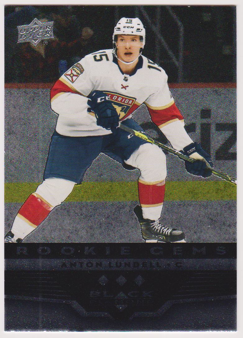 2021-22 Upper Deck '05-06 Black Diamond Retro #BD38 Anton Lundell - RC Year (image for) 2021-22 Upper Deck '05-06 Black Diamond Retro #BD38 Anton Lundell - RC Year