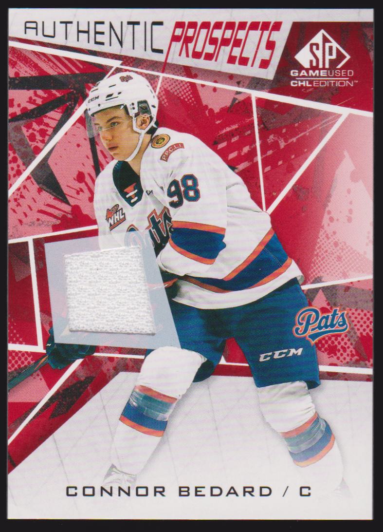 (image for) 2021-22 SP Game Used CHL Jerseys Red #2 Connor Bedard