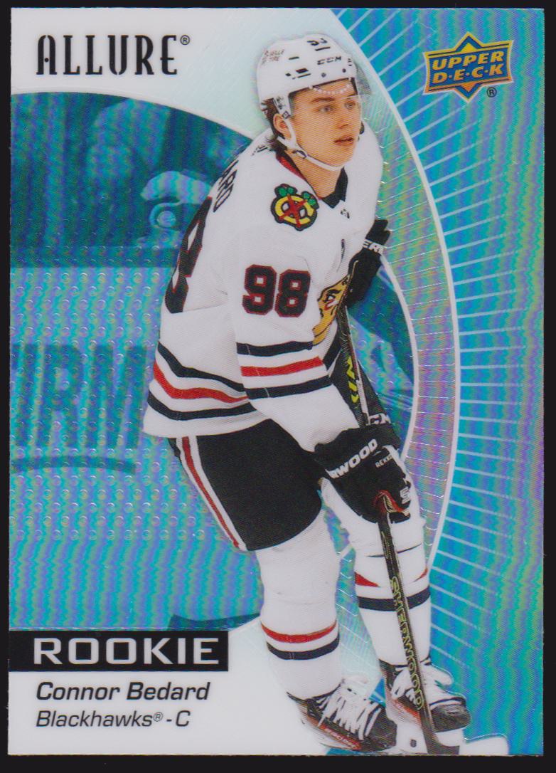 2023-24 Upper Deck Allure #102 Connor Bedard RC (image for) 2023-24 Upper Deck Allure #102 Connor Bedard RC