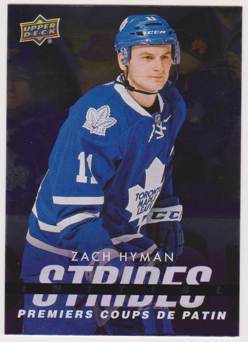 2024-25 Upper Deck Tim Hortons Rookie Retrospective Initial Strides #IS3 Zach Hyman (image for) 2024-25 Upper Deck Tim Hortons Rookie Retrospective Initial Strides #IS3 Zach Hyman