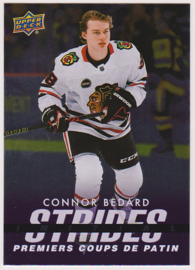 2024-25 Upper Deck Tim Hortons Rookie Retrospective Initial Strides #IS12 Connor Bedard (image for) 2024-25 Upper Deck Tim Hortons Rookie Retrospective Initial Strides #IS12 Connor Bedard