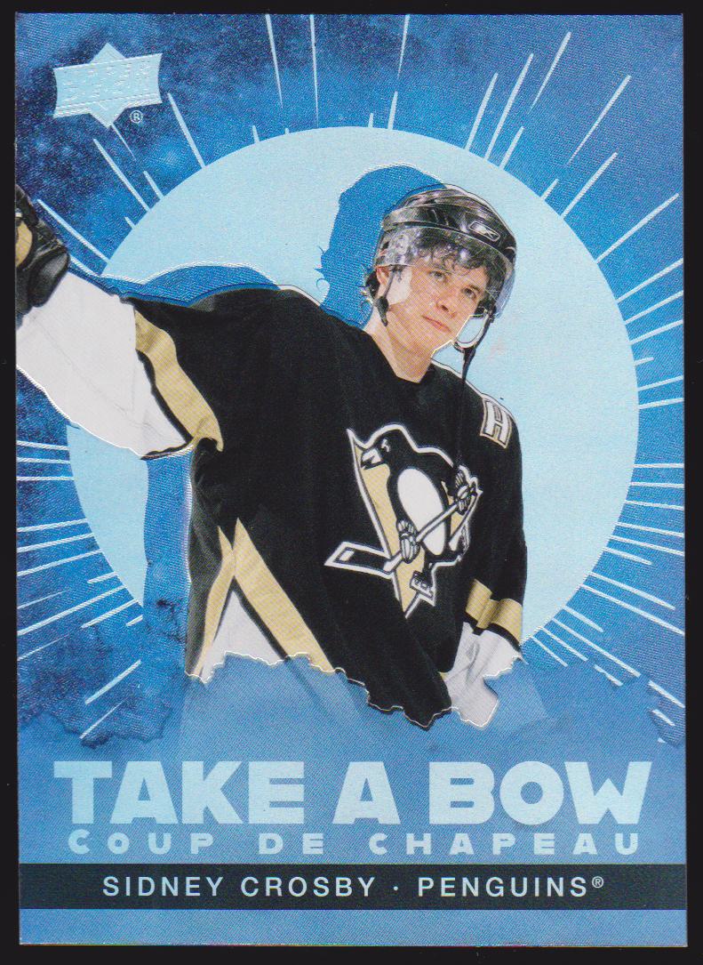 (image for) 2024-25 Upper Deck Tim Hortons Rookie Retrospective Take a Bow #TB4 Sidney Crosby