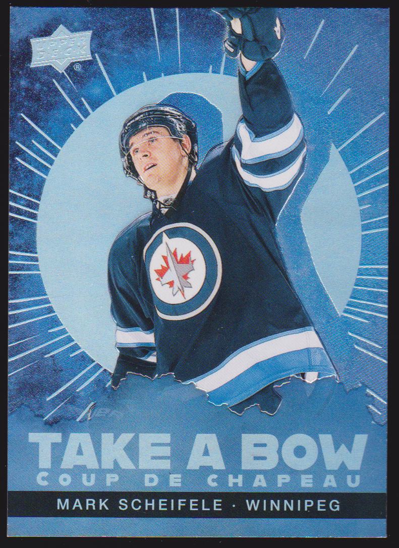 (image for) 2024-25 Upper Deck Tim Hortons Rookie Retrospective Take a Bow #TB11 Mark Scheifele