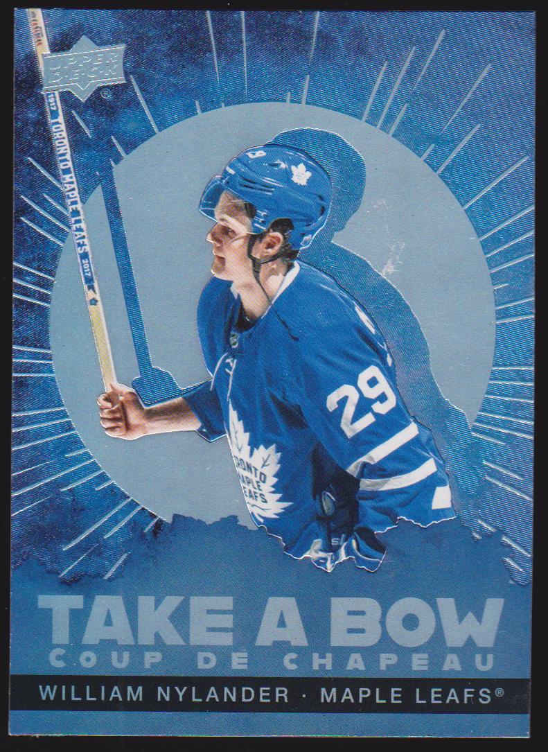 (image for) 2024-25 Upper Deck Tim Hortons Rookie Retrospective Take a Bow #TB13 William Nylander