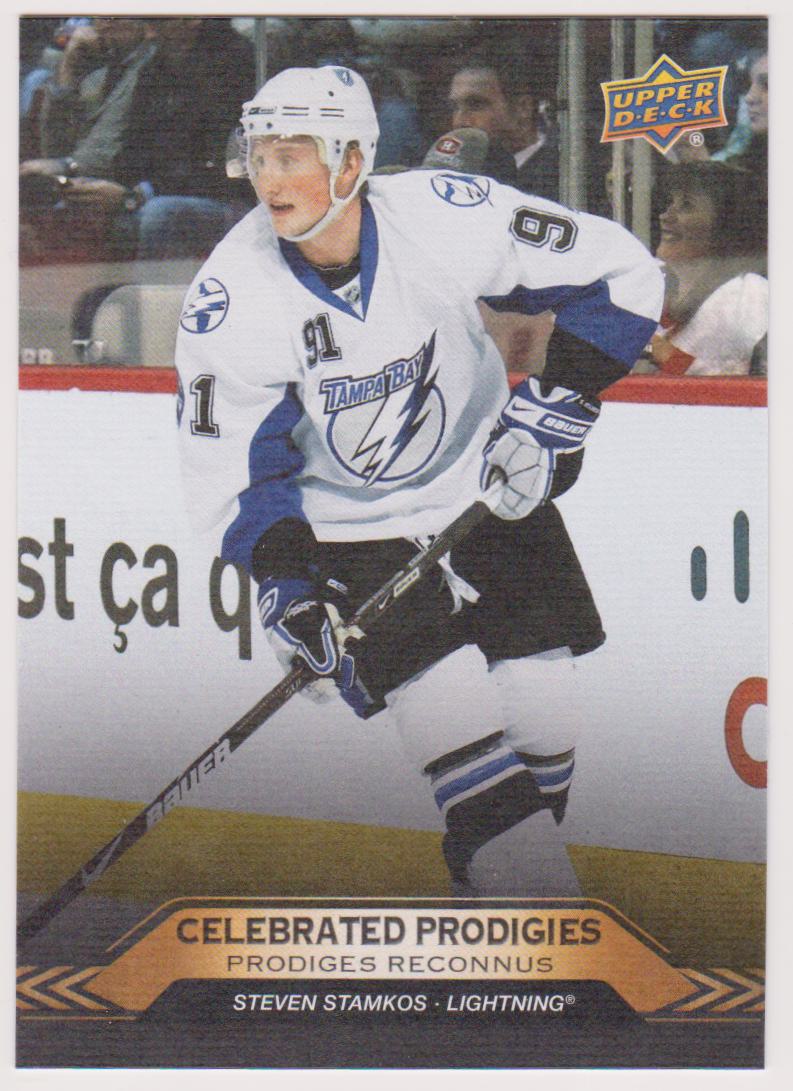 2024-25 Upper Deck Tim Hortons Rookie Retrospective Celebrated Prodigies #CP1 Steven Stamkos (image for) 2024-25 Upper Deck Tim Hortons Rookie Retrospective Celebrated Prodigies #CP1 Steven Stamkos