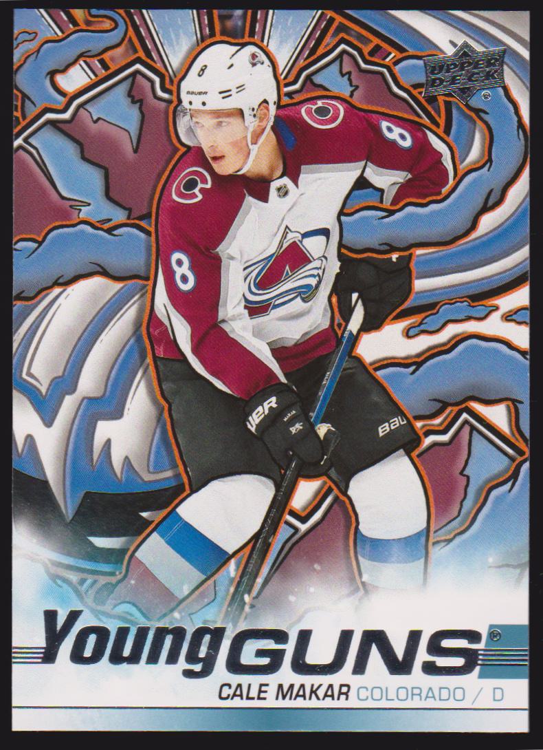 2024-25 Upper Deck Young Guns Renewed #493 Cale Makar (image for) 2024-25 Upper Deck Young Guns Renewed #493 Cale Makar