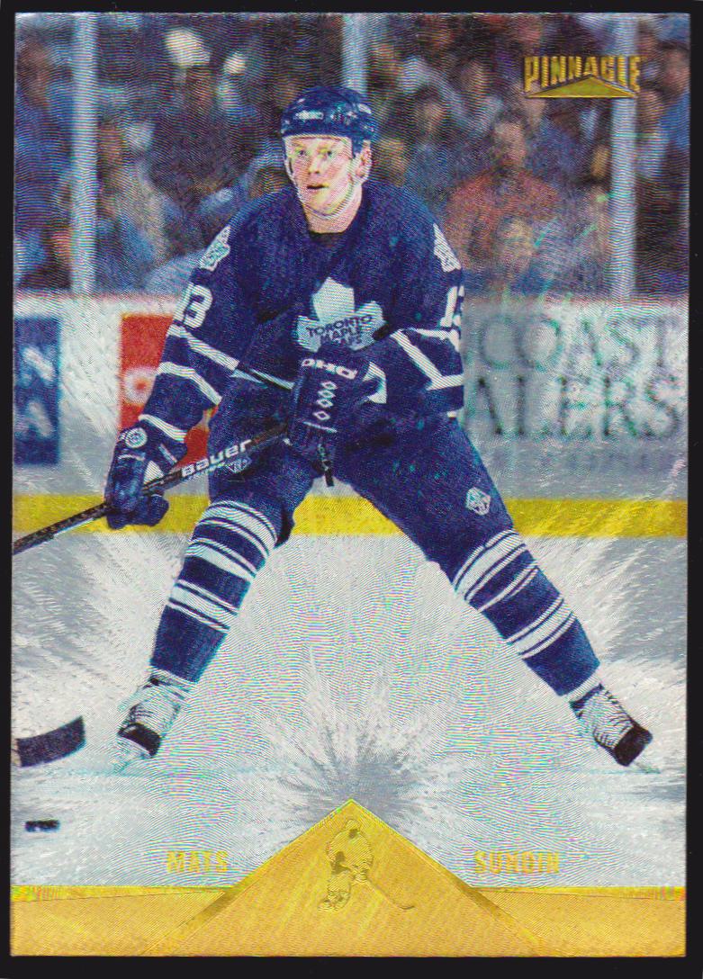 1996-97 Pinnacle Rink Collection #144 Mats Sundin (image for) 1996-97 Pinnacle Rink Collection #144 Mats Sundin