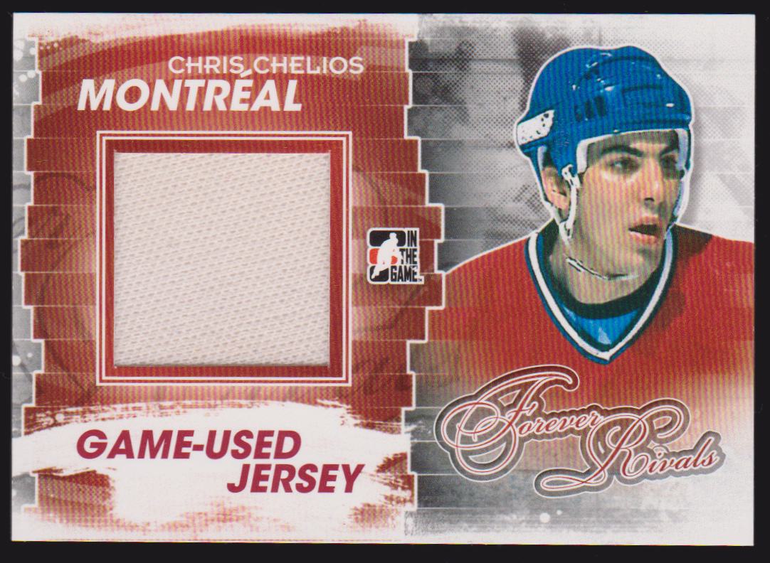 2012-13 ITG Forever Rivals Jerseys Red #M28 Chris Chelios (image for) 2012-13 ITG Forever Rivals Jerseys Red #M28 Chris Chelios