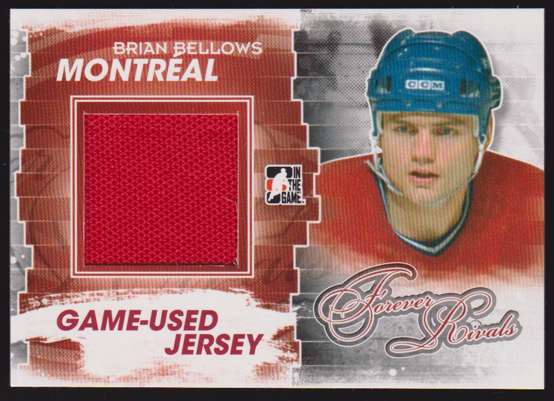 2012-13 ITG Forever Rivals Jerseys Red #M26 Brian Bellows (image for) 2012-13 ITG Forever Rivals Jerseys Red #M26 Brian Bellows
