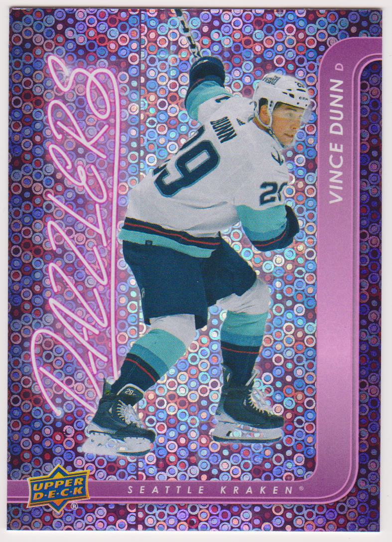 (image for) 2024-25 Upper Deck Dazzlers Pink #DZ74 Vince Dunn