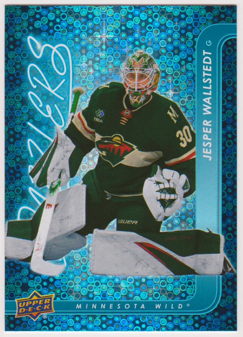 (image for) 2024-25 Upper Deck Dazzlers Blue #DZ53 Jesper Wallstedt - RC Year