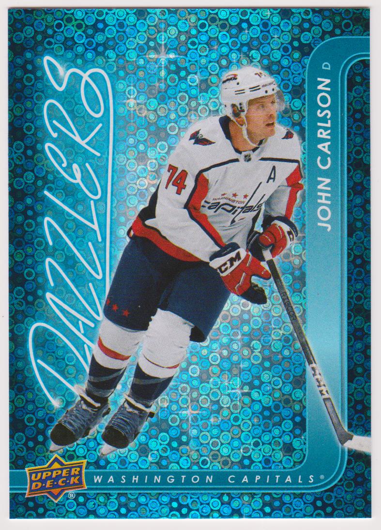 (image for) 2024-25 Upper Deck Dazzlers Blue #DZ78 John Carlson
