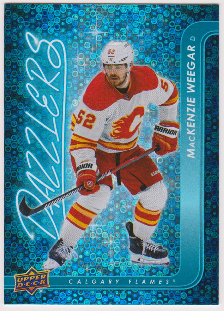 (image for) 2024-25 Upper Deck Dazzlers Blue #DZ86 MacKenzie Weegar