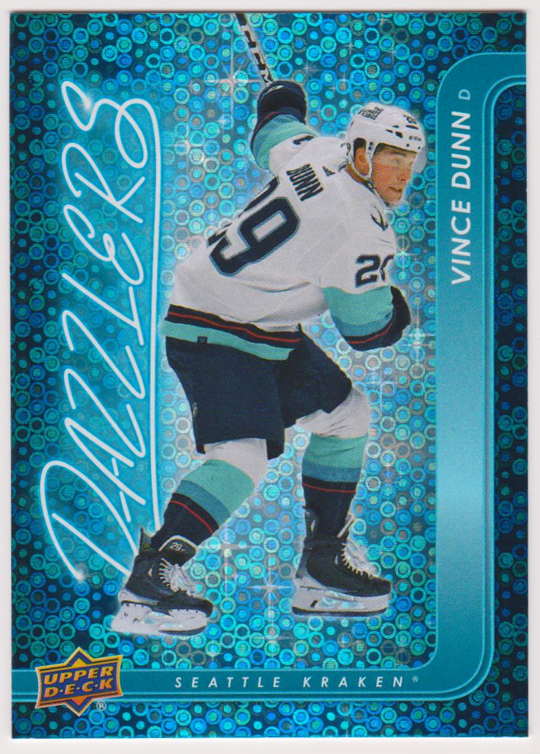 (image for) 2024-25 Upper Deck Dazzlers Blue #DZ74 Vince Dunn