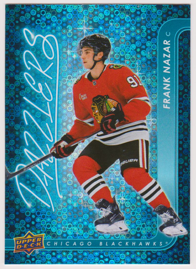 (image for) 2024-25 Upper Deck Dazzlers Blue #DZ55 Frank Nazar - RC Year