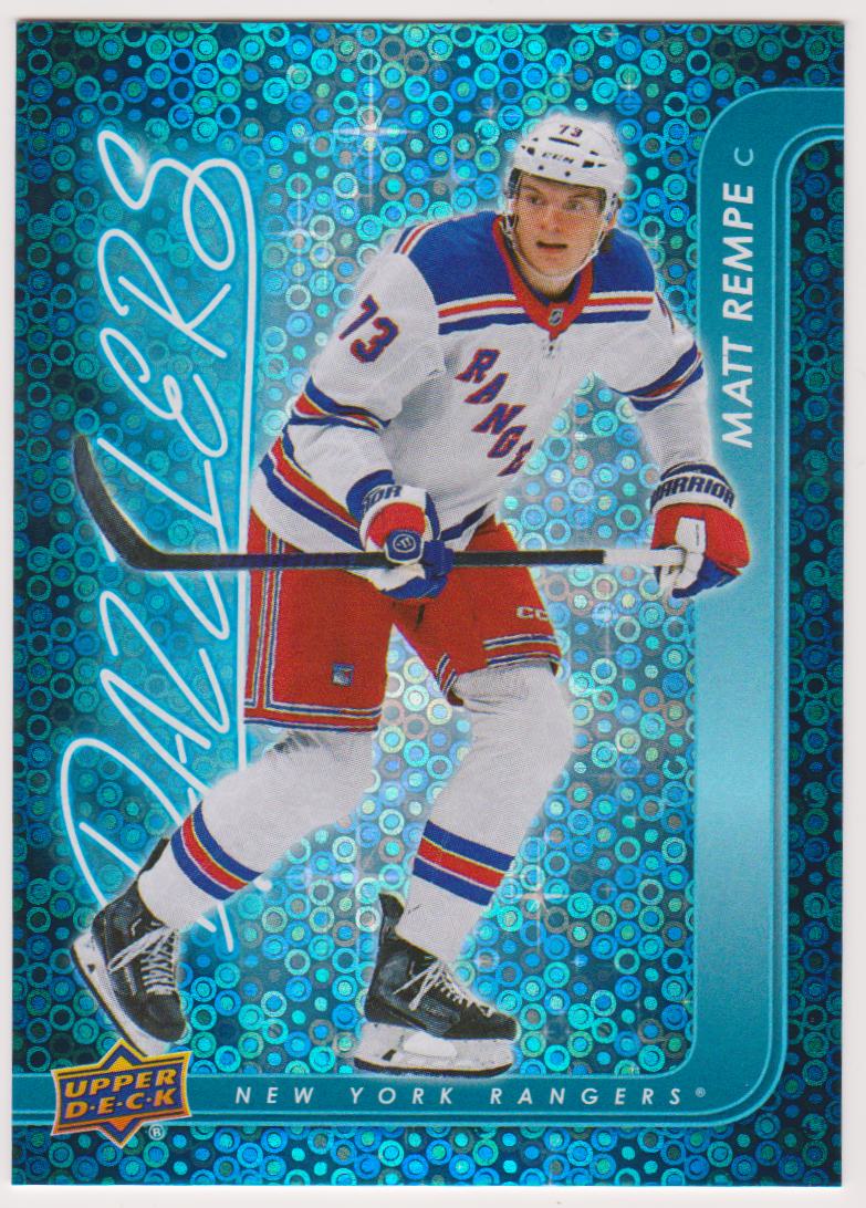 (image for) 2024-25 Upper Deck Dazzlers Blue #DZ96 Matt Rempe - RC Year