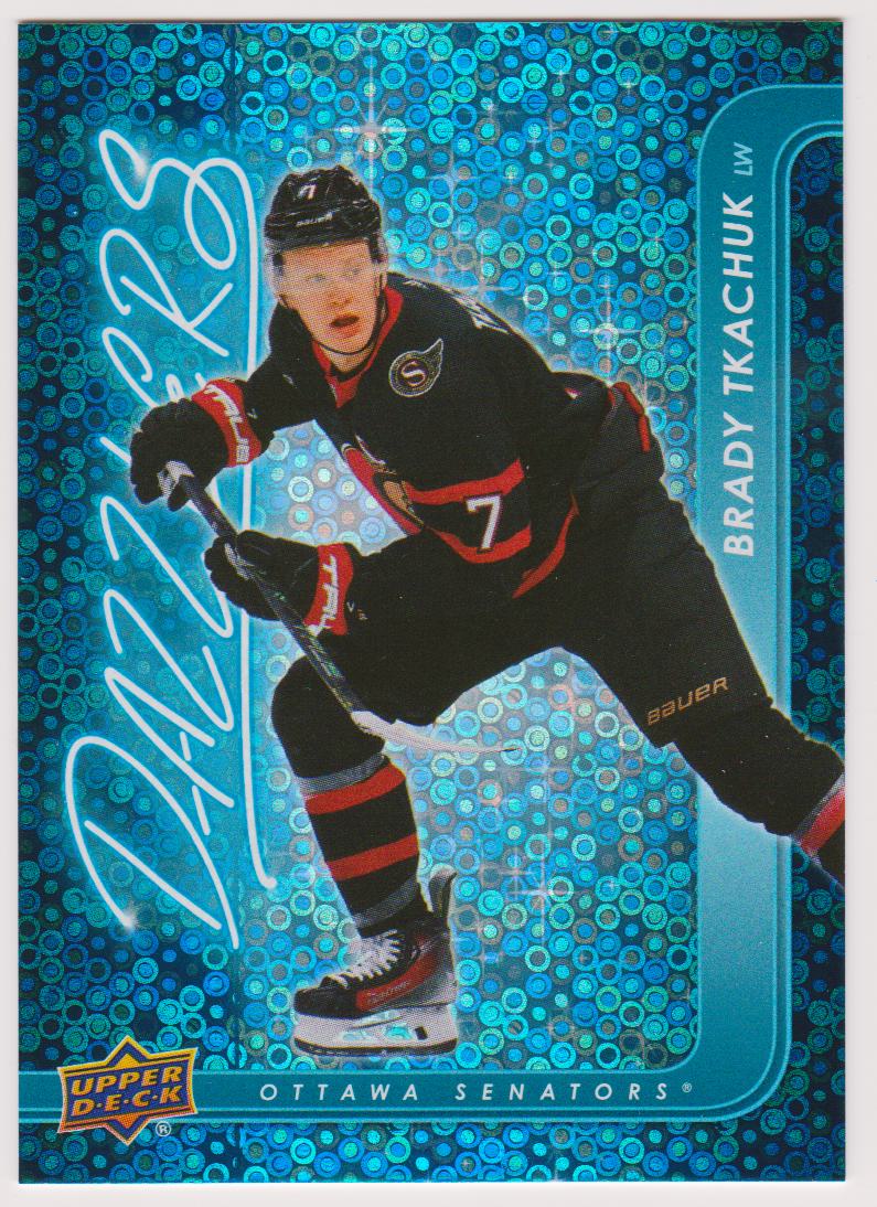 (image for) 2024-25 Upper Deck Dazzlers Blue #DZ88 Brady Tkachuk