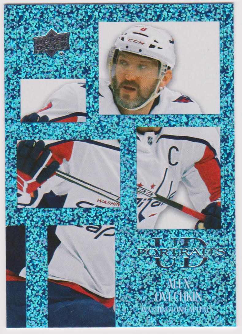 (image for) 2024-25 Upper Deck UD Portraits Speckled #P42 Alexander Ovechkin