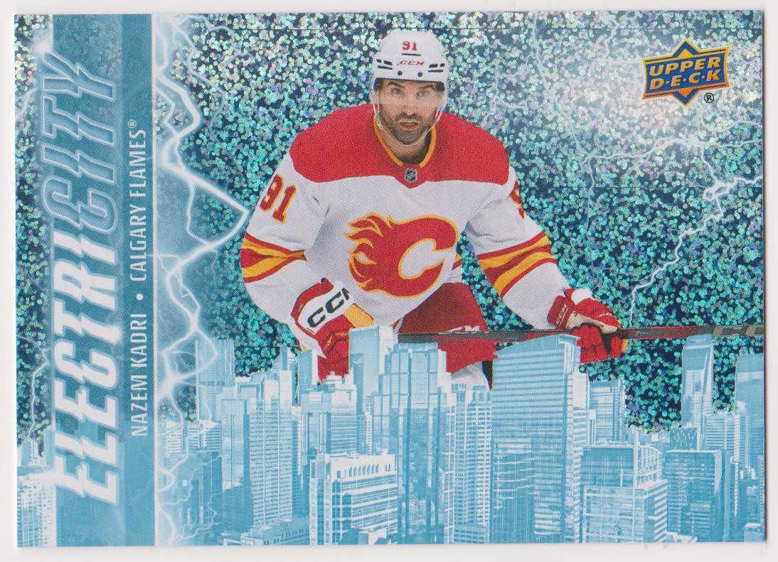 (image for) 2024-25 Upper Deck ElectriCITY Speckled #EC23 Nazem Kadri