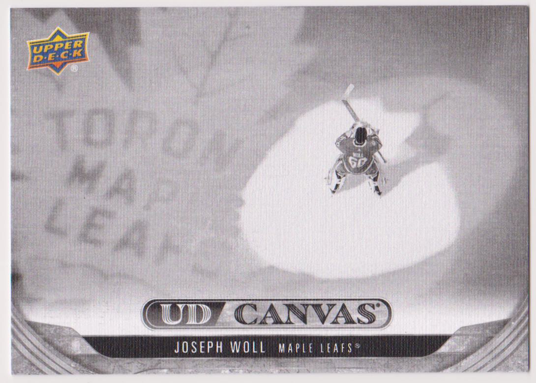 (image for) 2024-25 Upper Deck UD Canvas Black and White #C161 Joseph Woll
