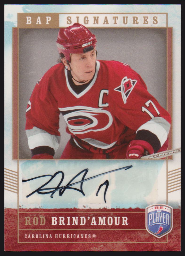 (image for) 2006-07 Be A Player Signatures #RB Rod Brind`Amour
