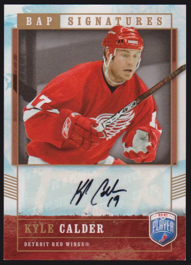 (image for) 2006-07 Be A Player Signatures #KC Kyle Calder
