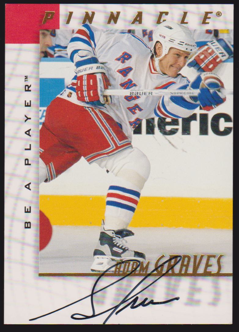 (image for) 1997-98 Be A Player Autographs #58 Adam Graves