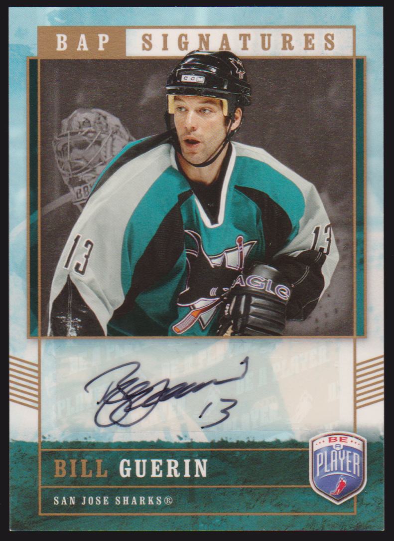 (image for) 2006-07 Be A Player Signatures #BG Bill Guerin