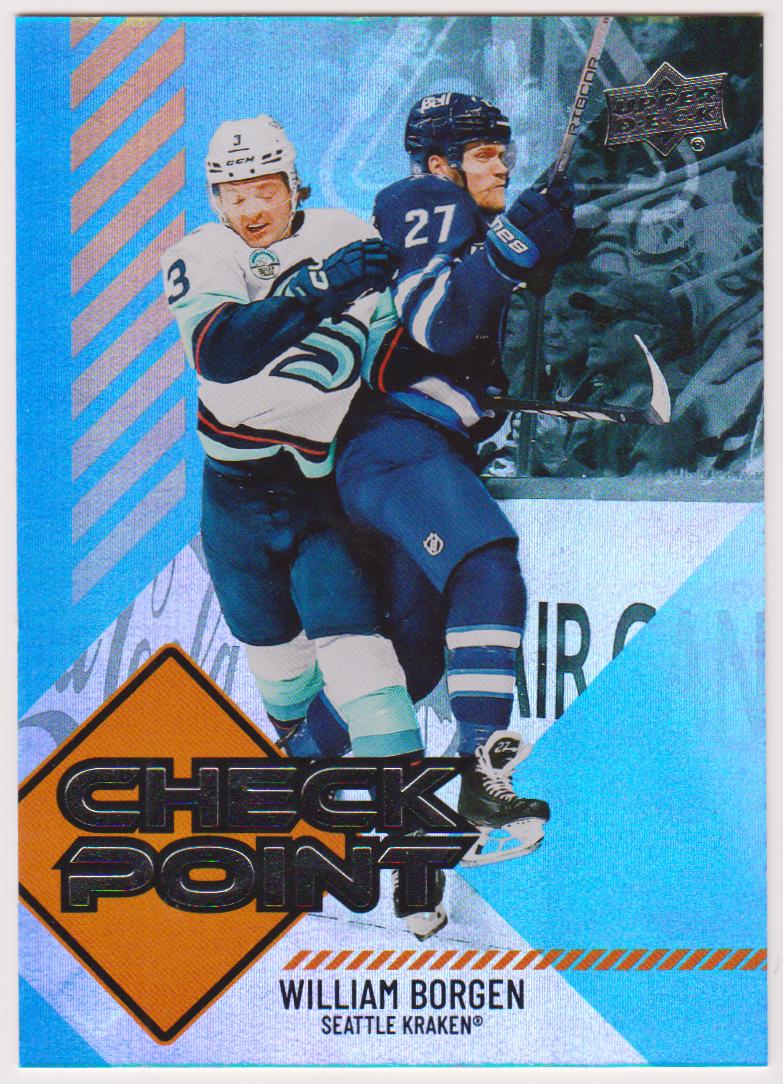 (image for) 2024-25 Upper Deck Checkpoint #CP20 William Borgen
