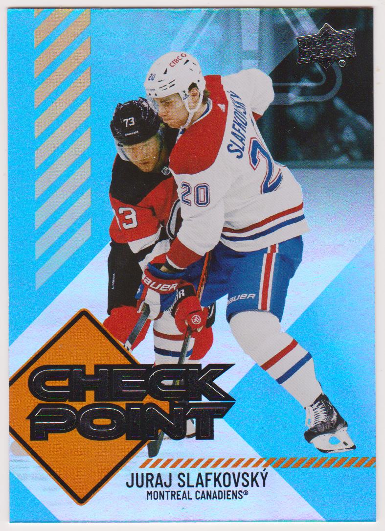 (image for) 2024-25 Upper Deck Checkpoint #CP8 Juraj Slafkovsky