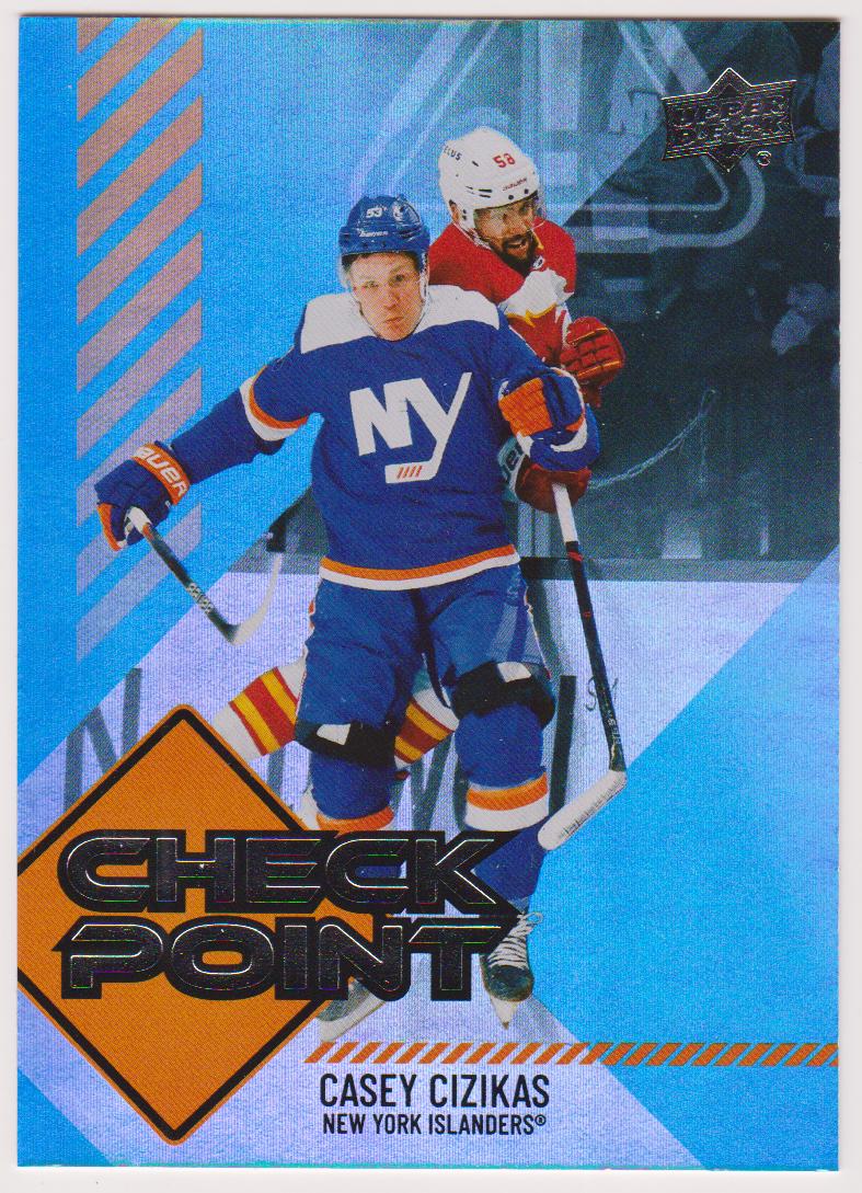 (image for) 2024-25 Upper Deck Checkpoint #CP15 Casey Cizikas