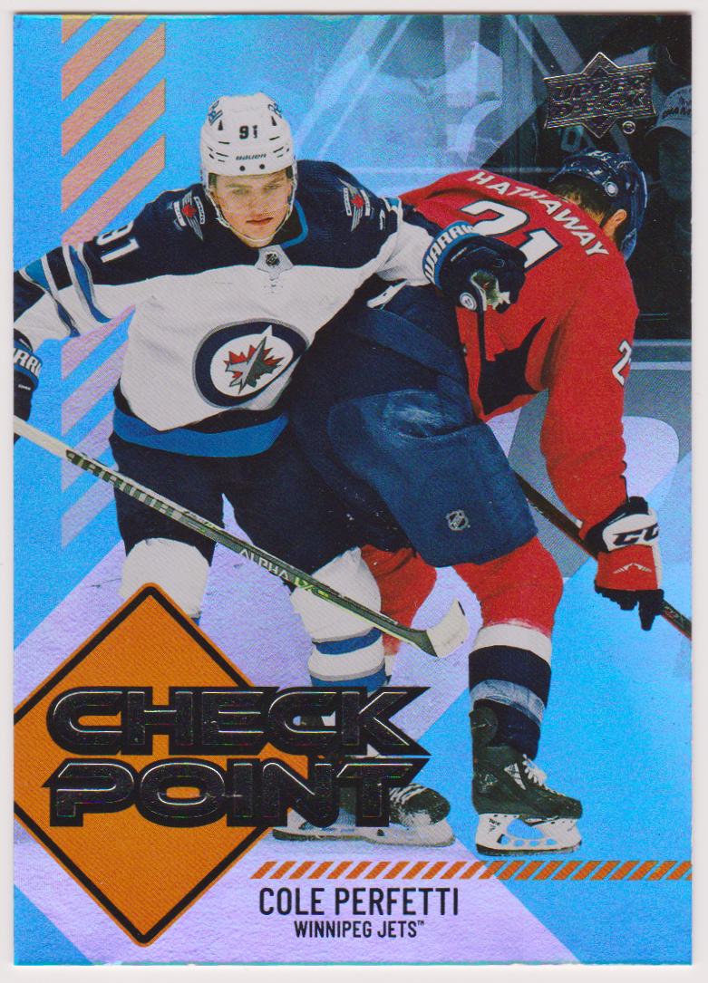 (image for) 2024-25 Upper Deck Checkpoint #CP6 Cole Perfetti