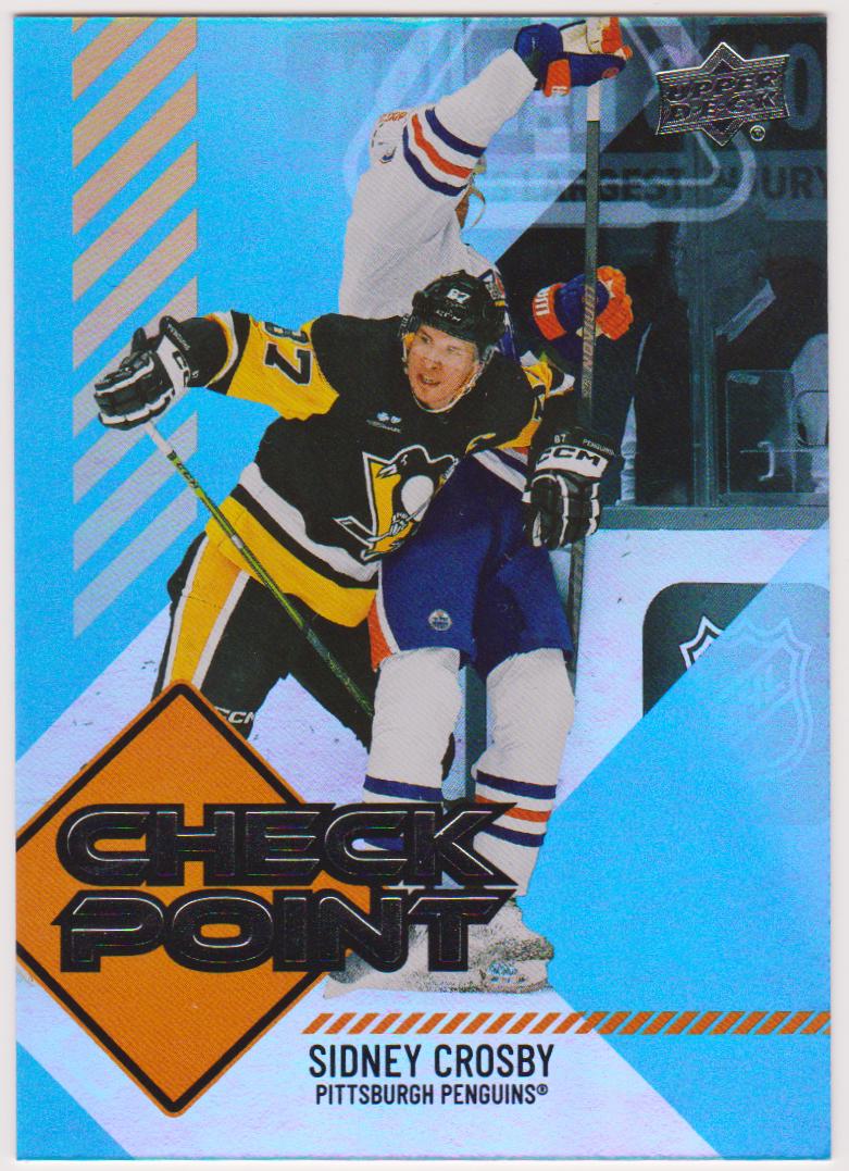 (image for) 2024-25 Upper Deck Checkpoint #CP14 Sidney Crosby