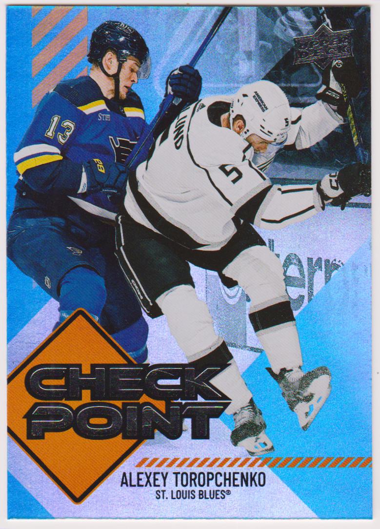 (image for) 2024-25 Upper Deck Checkpoint #CP13 Alexey Toropchenko