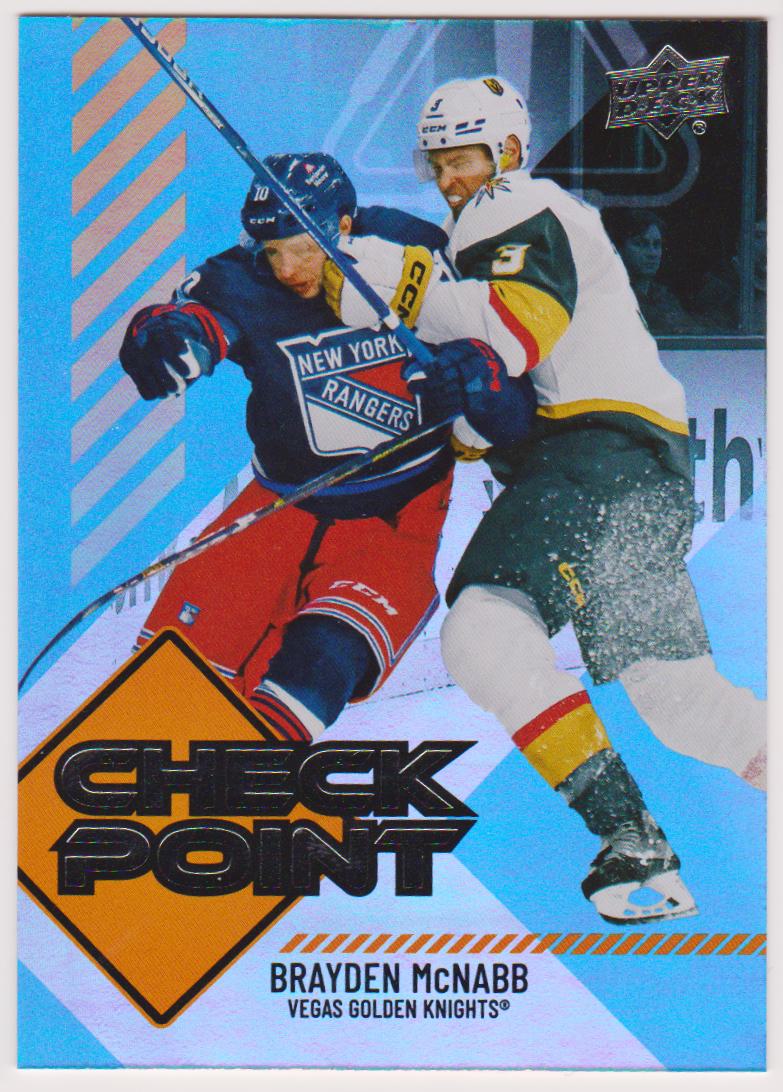 (image for) 2024-25 Upper Deck Checkpoint #CP21 Brayden McNabb