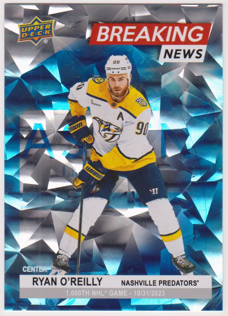 (image for) 2024-25 Upper Deck Breaking News #BN13 Ryan O'Reilly