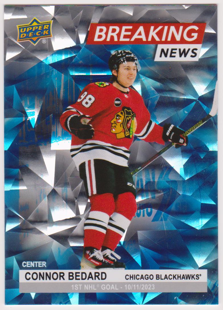 (image for) 2024-25 Upper Deck Breaking News #BN4 Connor Bedard