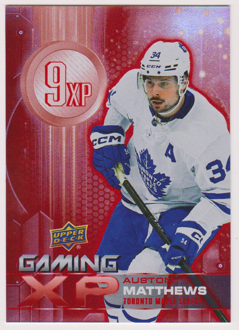 2024-25 Upper Deck Gaming XP #GXP9 Auston Matthews (image for) 2024-25 Upper Deck Gaming XP #GXP9 Auston Matthews
