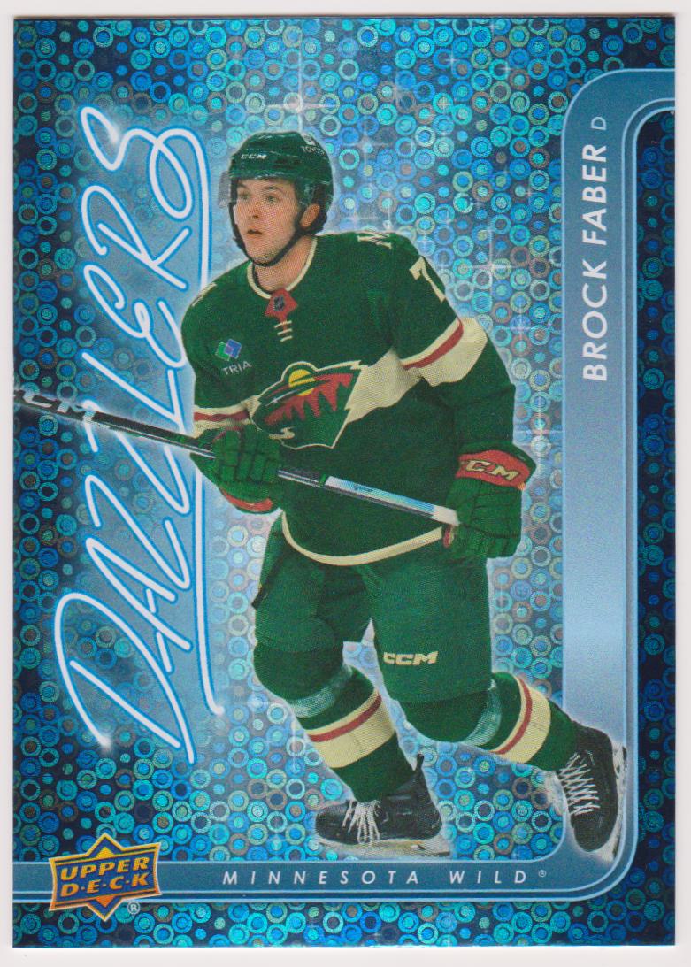 (image for) 2024-25 Upper Deck Dazzlers Blue #DZ49 Brock Faber