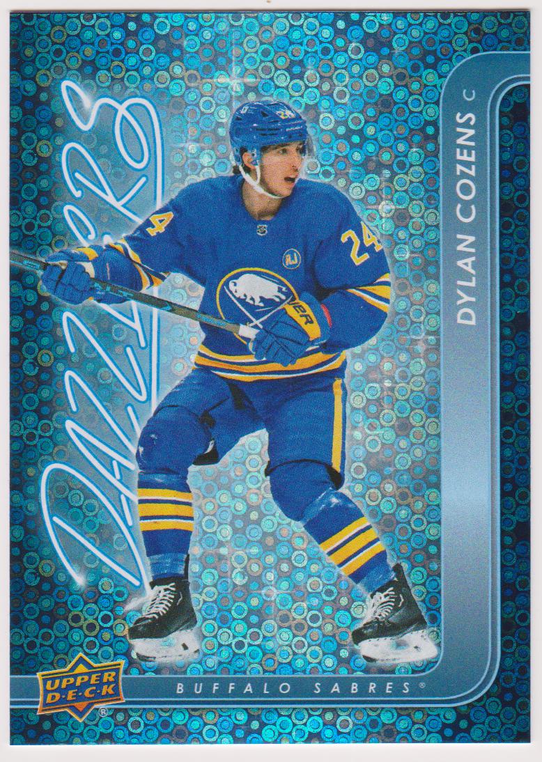 (image for) 2024-25 Upper Deck Dazzlers Blue #DZ22 Dylan Cozens