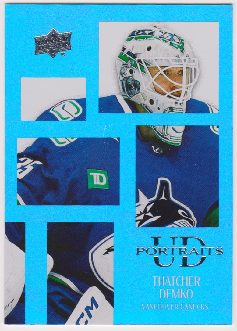 (image for) 2024-25 Upper Deck UD Portraits #P19 Thatcher Demko