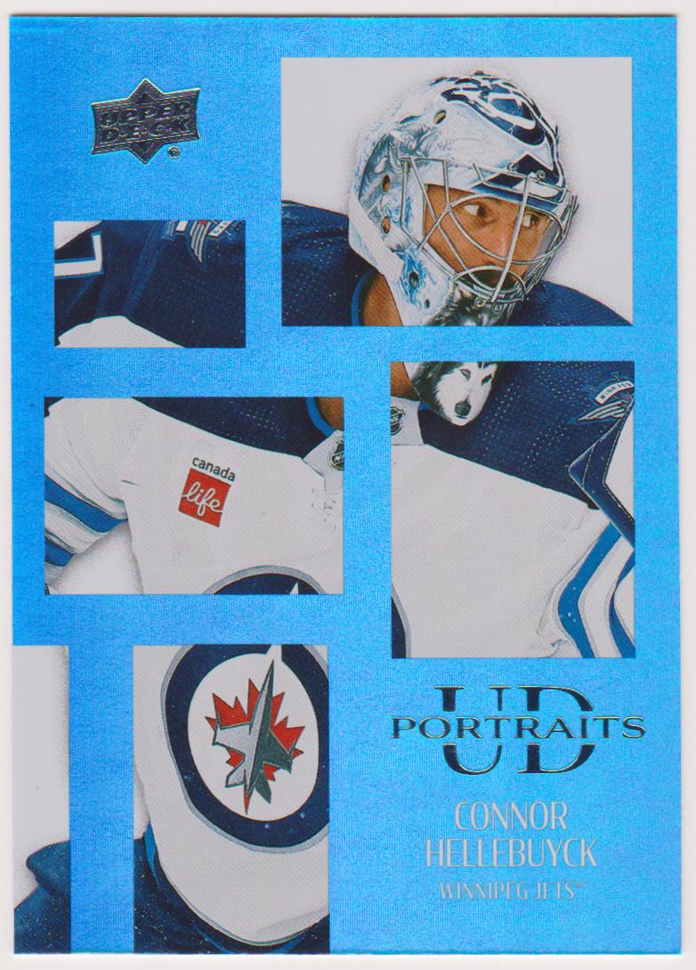 (image for) 2024-25 Upper Deck UD Portraits #P16 Connor Hellebuyck