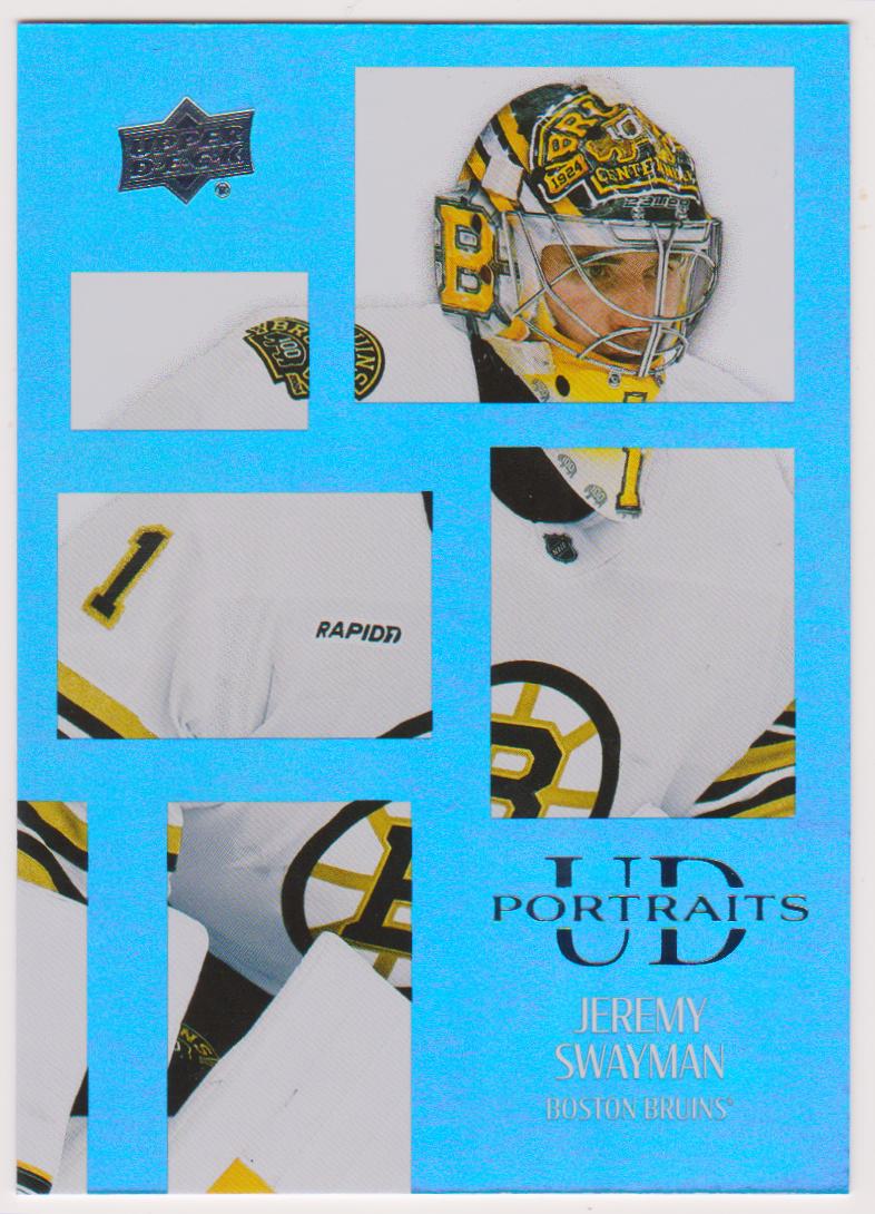 (image for) 2024-25 Upper Deck UD Portraits #P26 Jeremy Swayman