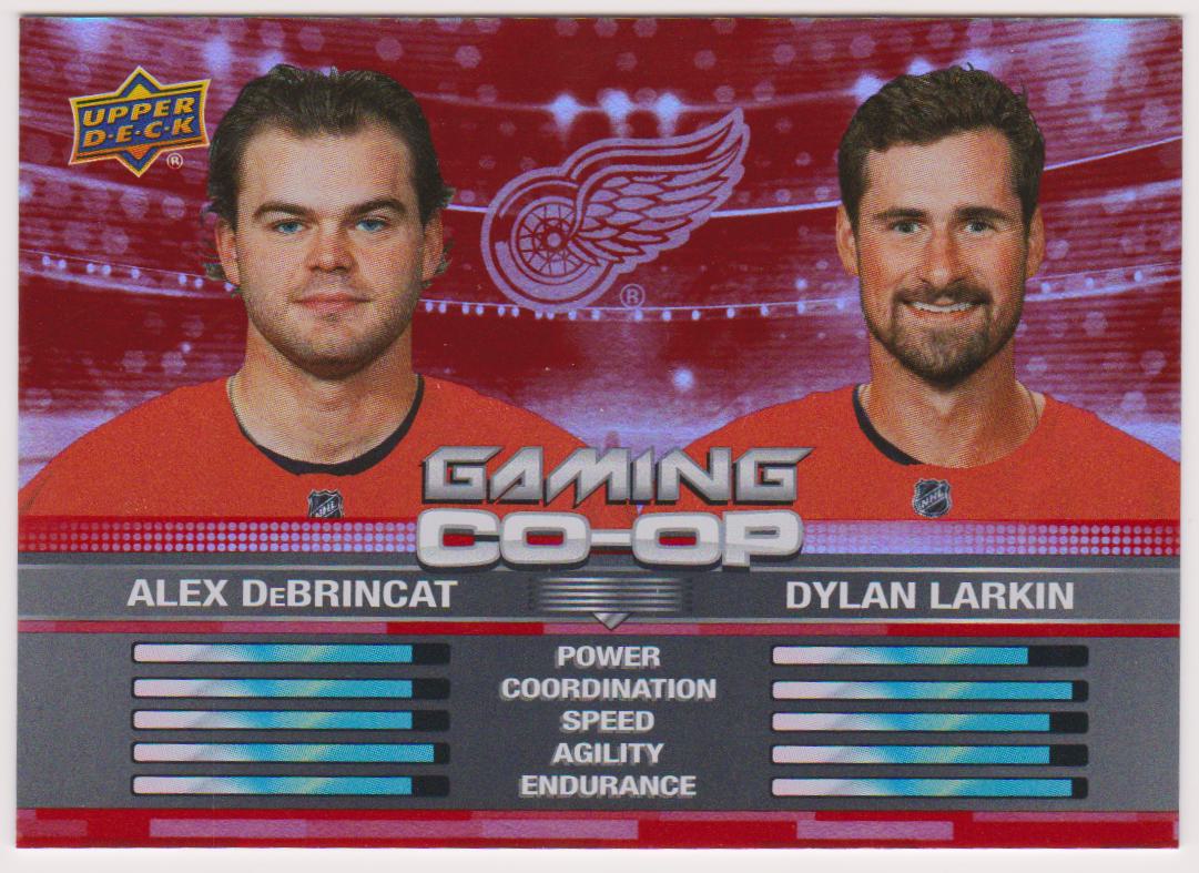 (image for) 2024-25 Upper Deck Gaming Co-Op #CGO14 Alex DeBrincat/Dylan Larkin