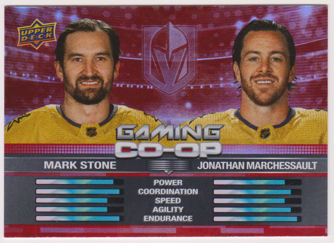 (image for) 2024-25 Upper Deck Gaming Co-Op #CGO9 Mark Stone/Jonathan Marchessault