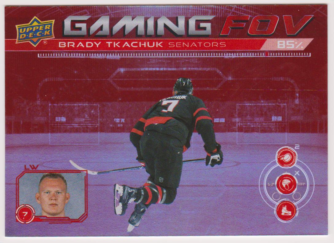 (image for) 2024-25 Upper Deck Gaming FOV #GFOV25 Brady Tkachuk
