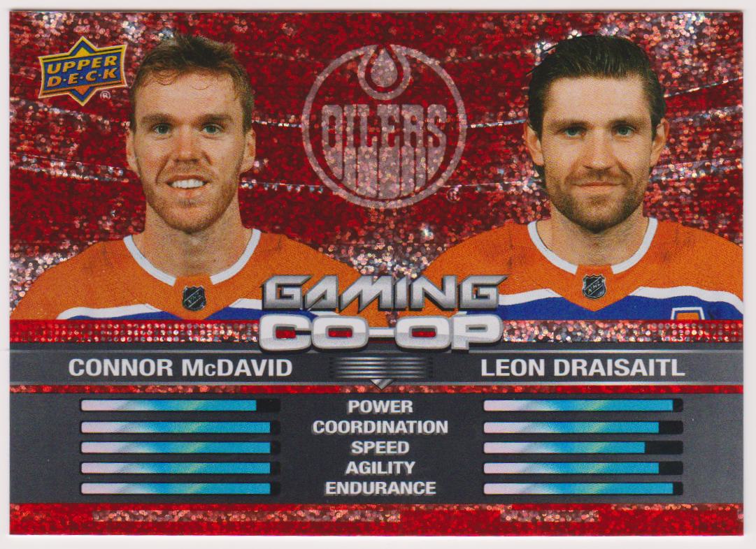 2024-25 Upper Deck Gaming Co-Op Speckle #CGO1 Connor McDavid/Leon Draisaitl (image for) 2024-25 Upper Deck Gaming Co-Op Speckle #CGO1 Connor McDavid/Leon Draisaitl