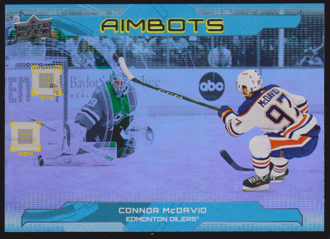 (image for) 2024-25 Upper Deck Aimbot #AB7 Connor McDavid