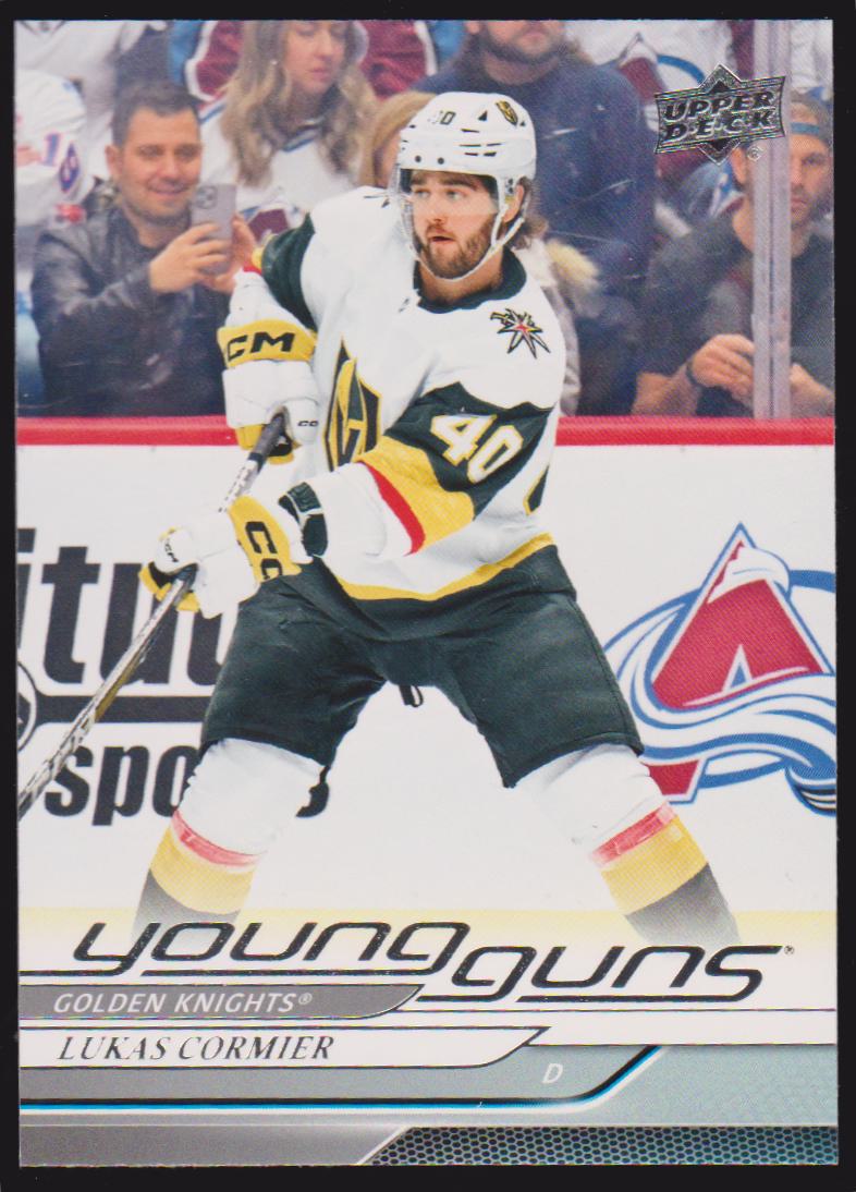 (image for) 2024-25 Upper Deck #249 Lukas Cormier YG RC