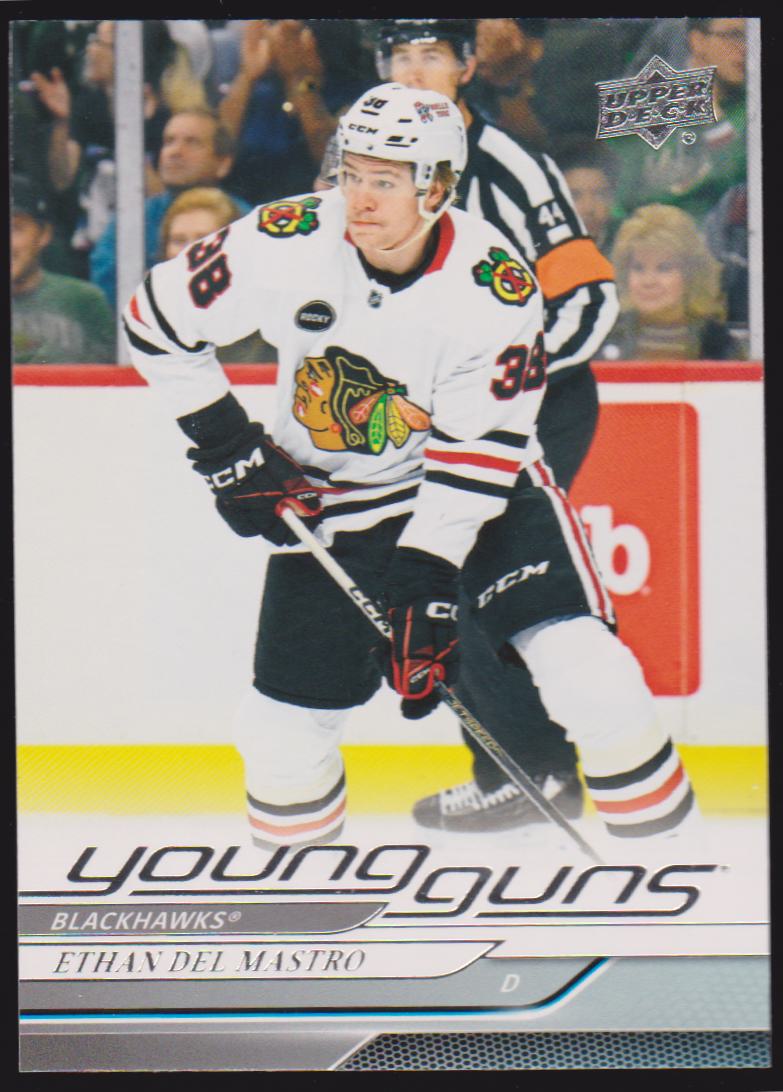 (image for) 2024-25 Upper Deck #221 Ethan Del Mastro YG RC